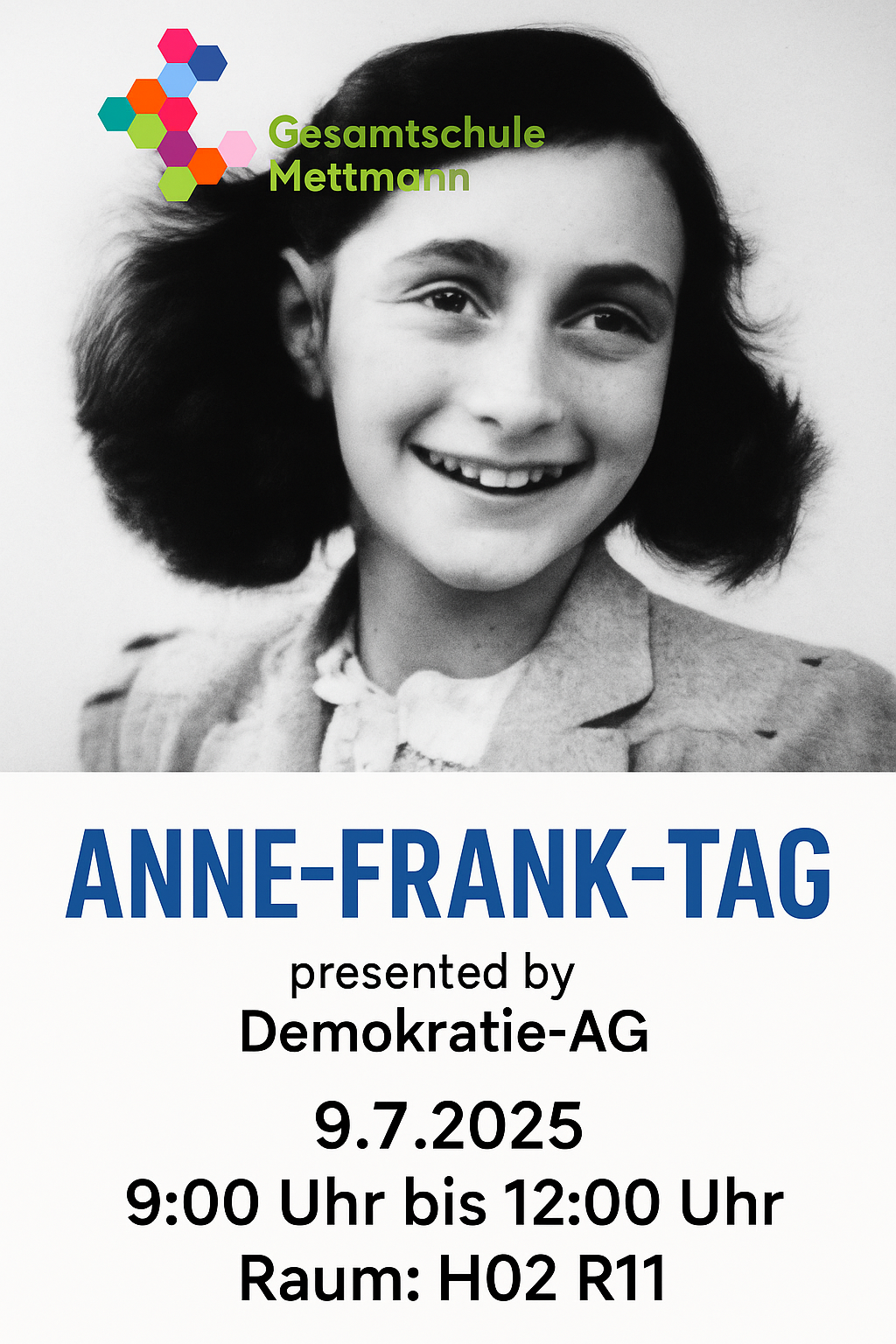 Plakat_Anne-Frank-Tag_GE_Mettmann Plakat_Anne_Frank_Tag