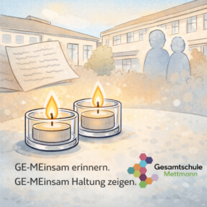 Gemeinsam erinnern und Haltung zeigen